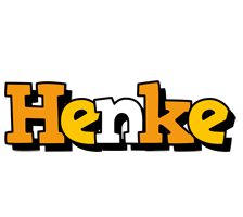 Henke cartoon logo