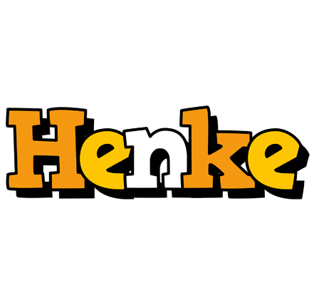 Henke cartoon logo