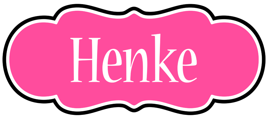 Henke invitation logo