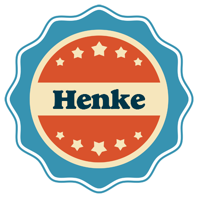 Henke labels logo