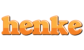 Henke orange logo