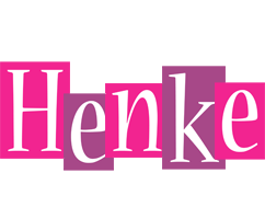 Henke whine logo