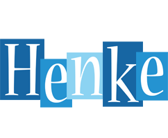 Henke winter logo