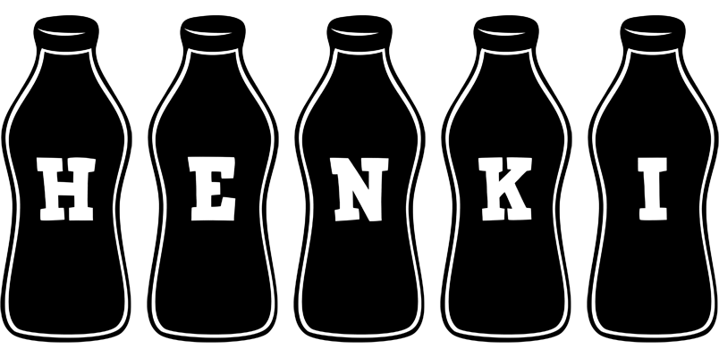 Henki bottle logo