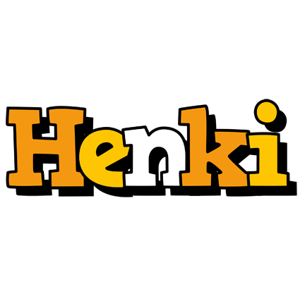 Henki cartoon logo