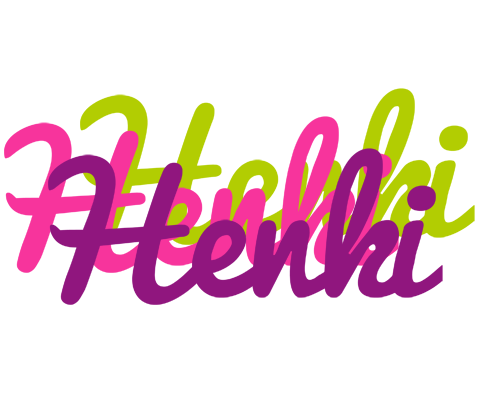 Henki flowers logo
