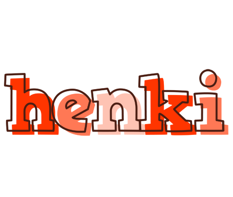 Henki paint logo
