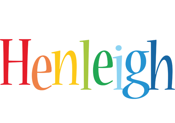 Henleigh birthday logo