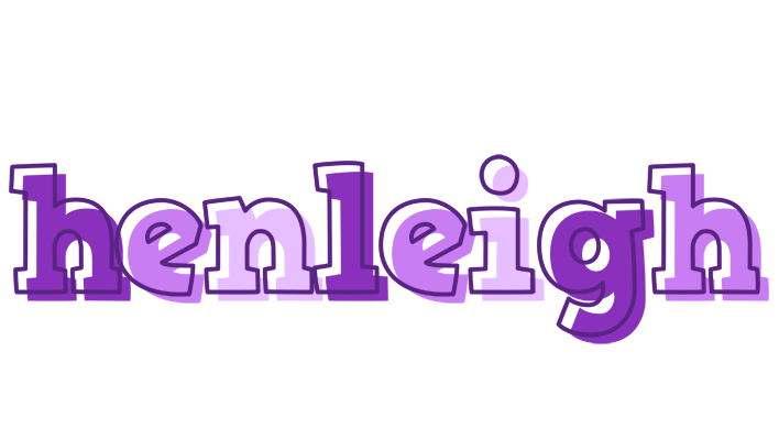 Henleigh sensual logo