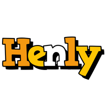 Henly cartoon logo