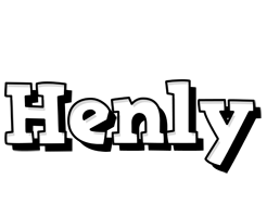 Henly snowing logo