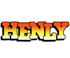 Henly sunset logo