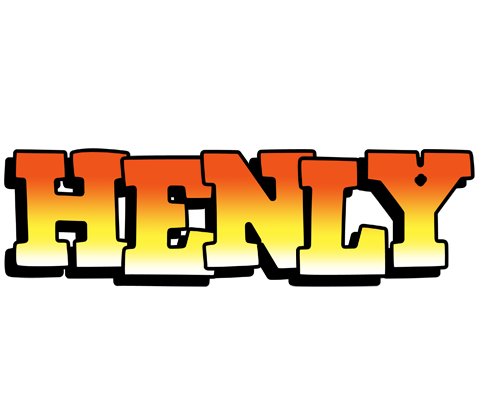 Henly sunset logo