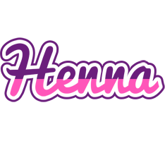Henna cheerful logo