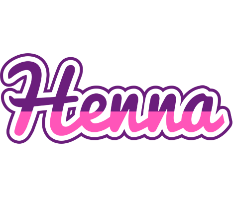 Henna cheerful logo