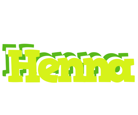 Henna citrus logo