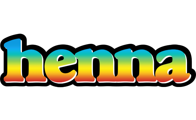 Henna color logo