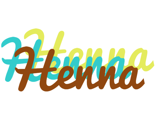 Henna cupcake logo