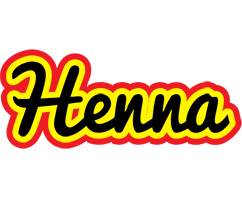 Henna flaming logo