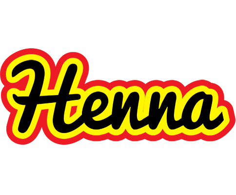 Henna flaming logo