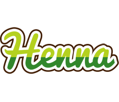 Henna golfing logo