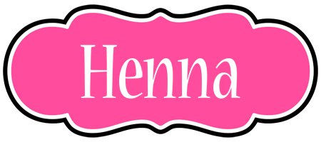 Henna invitation logo