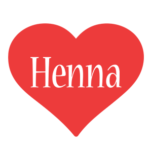 Henna love logo