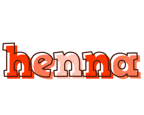 Henna paint logo