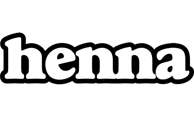 Henna panda logo