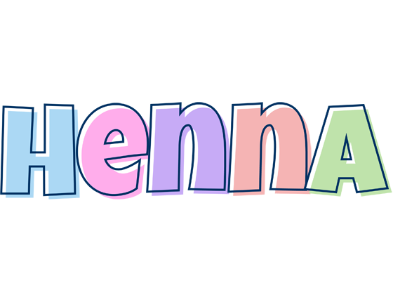 Henna pastel logo