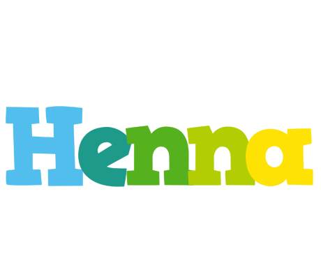 Henna rainbows logo