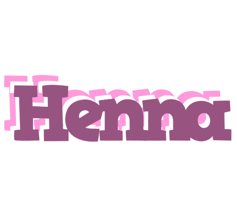 Henna relaxing logo