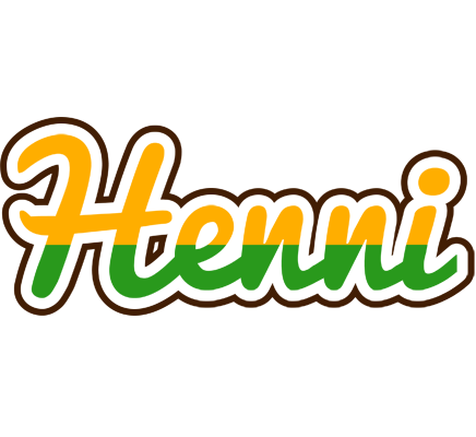 Henni banana logo