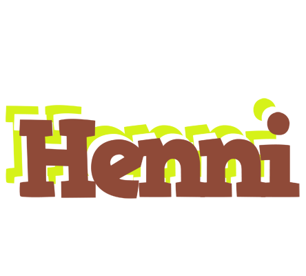 Henni caffeebar logo
