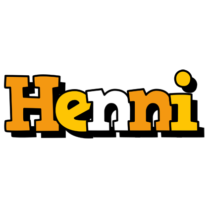 Henni cartoon logo