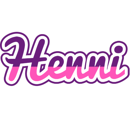 Henni cheerful logo