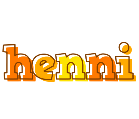 Henni desert logo