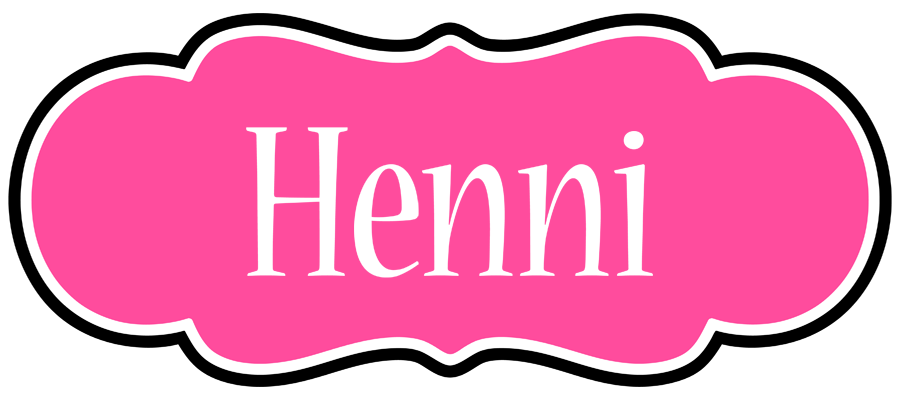 Henni invitation logo