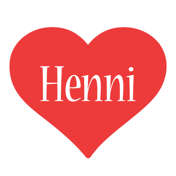 Henni love logo