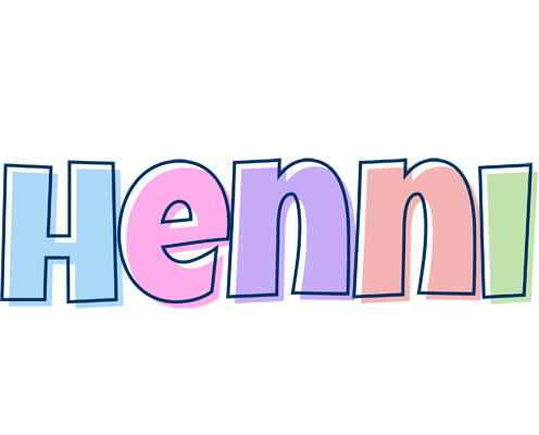 Henni pastel logo