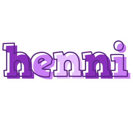 Henni sensual logo