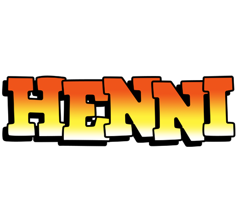 Henni sunset logo