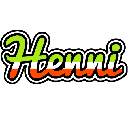 Henni superfun logo