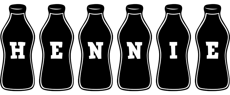 Hennie bottle logo