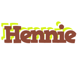 Hennie caffeebar logo