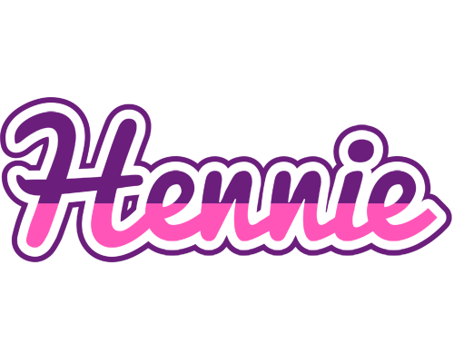 Hennie cheerful logo