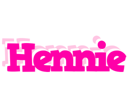 Hennie dancing logo