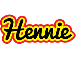 Hennie flaming logo