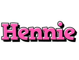 Hennie girlish logo