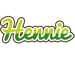 Hennie golfing logo